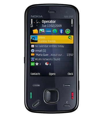 Nokia N86 camera de scanare